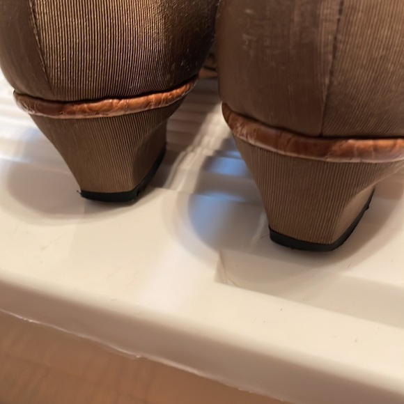 Pancaldi linen tan shoes - Picture 8 of 8